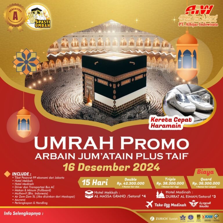 umrah arbain jumatain